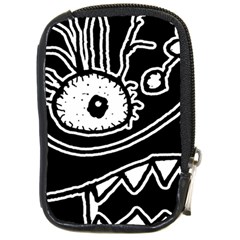 Monstrous Revelation Closeup Compact Camera Leather Case by dflcprintsclothing