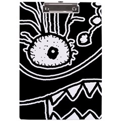 Monstrous Revelation Closeup A4 Acrylic Clipboard by dflcprintsclothing