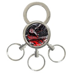 Molten Soul 3-ring Key Chain by MRNStudios