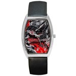 Molten Soul Barrel Style Metal Watch Front