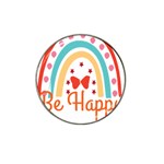 Be Happy And Smile T- Shirt Be Happy T- Shirt Yoga Reflexion Pose T- Shirtyoga Reflexion Pose T- Shirt Hat Clip Ball Marker Front