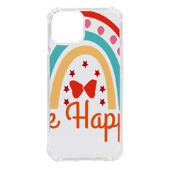 Be Happy And Smile T- Shirt Be Happy T- Shirt Yoga Reflexion Pose T- Shirtyoga Reflexion Pose T- Shirt Iphone 14 Tpu Uv Print Case