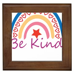 Be Kind T- Shirt Be Kind T- Shirt (1) Yoga Reflexion Pose T- Shirtyoga Reflexion Pose T- Shirt Framed Tile by hizuto