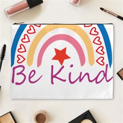 Be Kind T- Shirt Be Kind T- Shirt (1) Yoga Reflexion Pose T- Shirtyoga Reflexion Pose T- Shirt Cosmetic Bag (xl) by hizuto