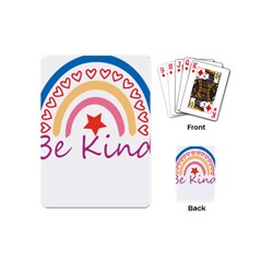 Be Kind T- Shirt Be Kind T- Shirt (1) Yoga Reflexion Pose T- Shirtyoga Reflexion Pose T- Shirt Playing Cards Single Design (mini) by hizuto