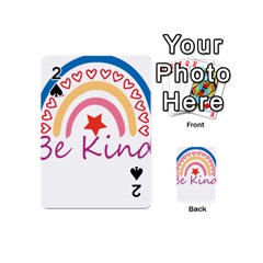 Be Kind T- Shirt Be Kind T- Shirt (1) Yoga Reflexion Pose T- Shirtyoga Reflexion Pose T- Shirt Playing Cards 54 Designs (mini) by hizuto