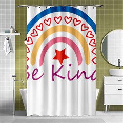 Be Kind T- Shirt Be Kind T- Shirt (1) Yoga Reflexion Pose T- Shirtyoga Reflexion Pose T- Shirt Shower Curtain 48  X 72  (small)  by hizuto