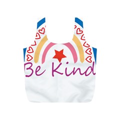 Be Kind T- Shirt Be Kind T- Shirt (1) Yoga Reflexion Pose T- Shirtyoga Reflexion Pose T- Shirt Full Print Recycle Bag (s) by hizuto