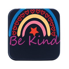 Be Kind T- Shirt Be Kind T- Shirt (1) Yoga Reflexion Pose T- Shirtyoga Reflexion Pose T- Shirt Square Metal Box (black) by hizuto