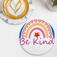 Be Kind T- Shirt Be Kind T- Shirt (1) Yoga Reflexion Pose T- Shirtyoga Reflexion Pose T- Shirt Uv Print Round Tile Coaster by hizuto