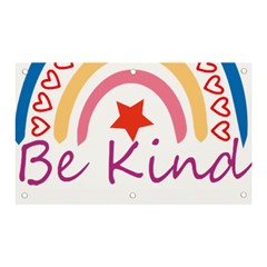 Be Kind T- Shirt Be Kind T- Shirt (1) Yoga Reflexion Pose T- Shirtyoga Reflexion Pose T- Shirt Banner And Sign 5  X 3  by hizuto