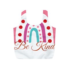 Be Kind T- Shirt Be Kind T- Shirt Yoga Reflexion Pose T- Shirtyoga Reflexion Pose T- Shirt Full Print Recycle Bag (s) by hizuto