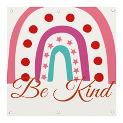 Be Kind T- Shirt Be Kind T- Shirt Yoga Reflexion Pose T- Shirtyoga Reflexion Pose T- Shirt Banner And Sign 3  X 3  by hizuto