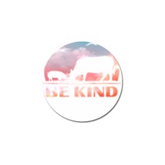 Be Kind To Animals Or Ill Kill You T- Shirt Vegan Be Kind Farm Animal Design Dairy Cow And Pig T- Sh Yoga Reflexion Pose T- Shirtyoga Reflexion Pose T- Shirt Golf Ball Marker by hizuto