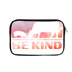 Be Kind To Animals Or Ill Kill You T- Shirt Vegan Be Kind Farm Animal Design Dairy Cow And Pig T- Sh Yoga Reflexion Pose T- Shirtyoga Reflexion Pose T- Shirt Apple Macbook Pro 13  Zipper Case by hizuto