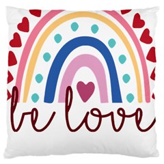 Be Love T- Shirt Be Love T- Shirt (1) Yoga Reflexion Pose T- Shirtyoga Reflexion Pose T- Shirt Large Cushion Case (one Side)