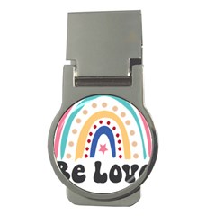 Be Love T- Shirt Be Love T- Shirt Yoga Reflexion Pose T- Shirtyoga Reflexion Pose T- Shirt Money Clips (round)  by hizuto