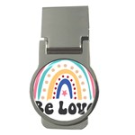 Be Love T- Shirt Be Love T- Shirt Yoga Reflexion Pose T- Shirtyoga Reflexion Pose T- Shirt Money Clips (Round)  Front