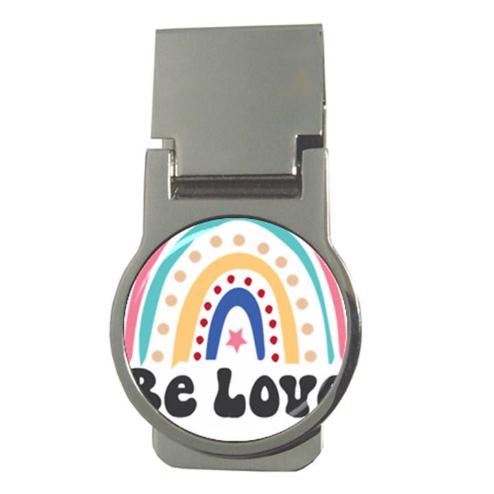 Be Love T- Shirt Be Love T- Shirt Yoga Reflexion Pose T- Shirtyoga Reflexion Pose T- Shirt Money Clips (Round) 