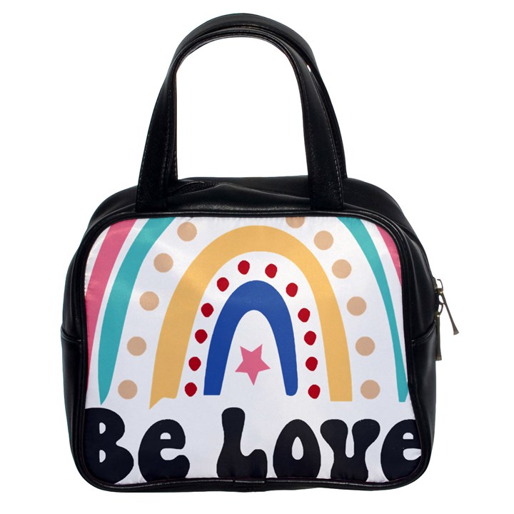 Be Love T- Shirt Be Love T- Shirt Yoga Reflexion Pose T- Shirtyoga Reflexion Pose T- Shirt Classic Handbag (Two Sides)