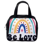 Be Love T- Shirt Be Love T- Shirt Yoga Reflexion Pose T- Shirtyoga Reflexion Pose T- Shirt Classic Handbag (Two Sides) Back