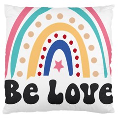 Be Love T- Shirt Be Love T- Shirt Yoga Reflexion Pose T- Shirtyoga Reflexion Pose T- Shirt Standard Premium Plush Fleece Cushion Case (one Side) by hizuto