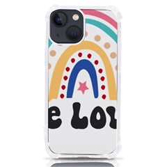 Be Love T- Shirt Be Love T- Shirt Yoga Reflexion Pose T- Shirtyoga Reflexion Pose T- Shirt Iphone 13 Mini Tpu Uv Print Case by hizuto