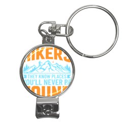 Be Nice To Hikers T- Shirt Be Nice To Hikers T- Shirt Yoga Reflexion Pose T- Shirtyoga Reflexion Pose T- Shirt Nail Clippers Key Chain by hizuto