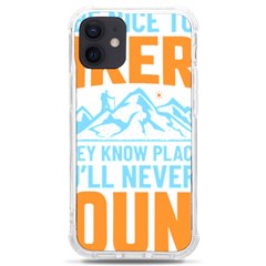 Be Nice To Hikers T- Shirt Be Nice To Hikers T- Shirt Yoga Reflexion Pose T- Shirtyoga Reflexion Pose T- Shirt Iphone 12 Mini Tpu Uv Print Case	 by hizuto