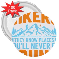 Be Nice To Hikers T- Shirt Be Nice To Hikers T- Shirt Yoga Reflexion Pose T- Shirtyoga Reflexion Pose T- Shirt 3  Buttons (100 Pack) 