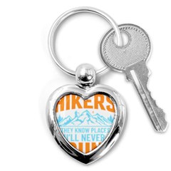 Be Nice To Hikers T- Shirt Be Nice To Hikers T- Shirt Yoga Reflexion Pose T- Shirtyoga Reflexion Pose T- Shirt Key Chain (heart)