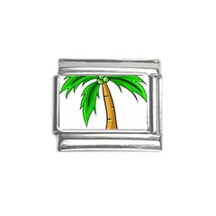 Beach Coconut Tree T- Shirt Beach Coconut Tree T- Shirt Yoga Reflexion Pose T- Shirtyoga Reflexion Pose T- Shirt Italian Charm (9mm) by hizuto