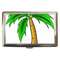 Beach Coconut Tree T- Shirt Beach Coconut Tree T- Shirt Yoga Reflexion Pose T- Shirtyoga Reflexion Pose T- Shirt Cigarette Money Case by hizuto