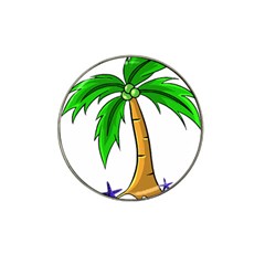 Beach Coconut Tree T- Shirt Beach Coconut Tree T- Shirt Yoga Reflexion Pose T- Shirtyoga Reflexion Pose T- Shirt Hat Clip Ball Marker (10 Pack) by hizuto