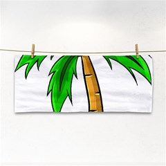 Beach Coconut Tree T- Shirt Beach Coconut Tree T- Shirt Yoga Reflexion Pose T- Shirtyoga Reflexion Pose T- Shirt Hand Towel by hizuto