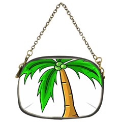 Beach Coconut Tree T- Shirt Beach Coconut Tree T- Shirt Yoga Reflexion Pose T- Shirtyoga Reflexion Pose T- Shirt Chain Purse (two Sides) by hizuto