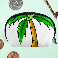 Beach Coconut Tree T- Shirt Beach Coconut Tree T- Shirt Yoga Reflexion Pose T- Shirtyoga Reflexion Pose T- Shirt Accessory Pouch (large) by hizuto