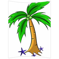 Beach Coconut Tree T- Shirt Beach Coconut Tree T- Shirt Yoga Reflexion Pose T- Shirtyoga Reflexion Pose T- Shirt Back Support Cushion by hizuto