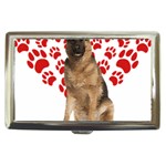 Belgian Malinois Gift T- Shirt Cool Belgian Malinois Valentine Heart Paw Belgian Malinois Dog Lover Yoga Reflexion Pose T- Shirtyoga Reflexion Pose T- Shirt Cigarette Money Case Front