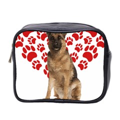 Belgian Malinois Gift T- Shirt Cool Belgian Malinois Valentine Heart Paw Belgian Malinois Dog Lover Yoga Reflexion Pose T- Shirtyoga Reflexion Pose T- Shirt Mini Toiletries Bag (two Sides) by hizuto