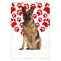 Belgian Malinois Gift T- Shirt Cool Belgian Malinois Valentine Heart Paw Belgian Malinois Dog Lover Yoga Reflexion Pose T- Shirtyoga Reflexion Pose T- Shirt Removable Flap Cover (s) by hizuto