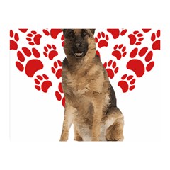 Belgian Malinois Gift T- Shirt Cool Belgian Malinois Valentine Heart Paw Belgian Malinois Dog Lover Yoga Reflexion Pose T- Shirtyoga Reflexion Pose T- Shirt Two Sides Premium Plush Fleece Blanket (min by hizuto