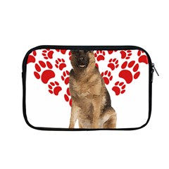 Belgian Malinois Gift T- Shirt Cool Belgian Malinois Valentine Heart Paw Belgian Malinois Dog Lover Yoga Reflexion Pose T- Shirtyoga Reflexion Pose T- Shirt Apple Macbook Pro 13  Zipper Case by hizuto