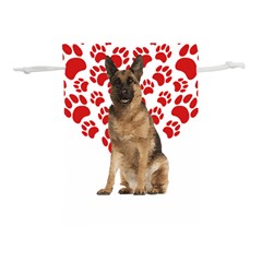 Belgian Malinois Gift T- Shirt Cool Belgian Malinois Valentine Heart Paw Belgian Malinois Dog Lover Yoga Reflexion Pose T- Shirtyoga Reflexion Pose T- Shirt Lightweight Drawstring Pouch (l) by hizuto