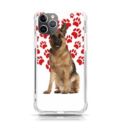 Belgian Malinois Gift T- Shirt Cool Belgian Malinois Valentine Heart Paw Belgian Malinois Dog Lover Yoga Reflexion Pose T- Shirtyoga Reflexion Pose T- Shirt Iphone 11 Pro 5 8 Inch Tpu Uv Print Case by hizuto