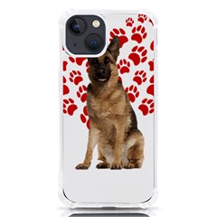 Belgian Malinois Gift T- Shirt Cool Belgian Malinois Valentine Heart Paw Belgian Malinois Dog Lover Yoga Reflexion Pose T- Shirtyoga Reflexion Pose T- Shirt Iphone 13 Tpu Uv Print Case by hizuto