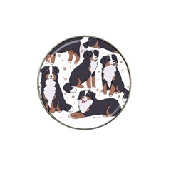 Bernese Mountain Dog T- Shirtbernese Mountain Dog Illustration T- Shirt Yoga Reflexion Pose T- Shirtyoga Reflexion Pose T- Shirt Hat Clip Ball Marker by hizuto