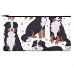 Bernese Mountain Dog T- Shirtbernese Mountain Dog Illustration T- Shirt Yoga Reflexion Pose T- Shirtyoga Reflexion Pose T- Shirt Pencil Case Front