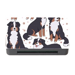 Bernese Mountain Dog T- Shirtbernese Mountain Dog Illustration T- Shirt Yoga Reflexion Pose T- Shirtyoga Reflexion Pose T- Shirt Memory Card Reader With Cf by hizuto