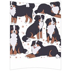 Bernese Mountain Dog T- Shirtbernese Mountain Dog Illustration T- Shirt Yoga Reflexion Pose T- Shirtyoga Reflexion Pose T- Shirt Back Support Cushion by hizuto